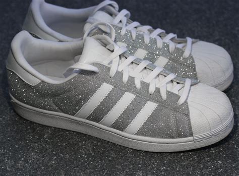 adidas glitzer schuhe silber|Adidas superstar glitter white silver.